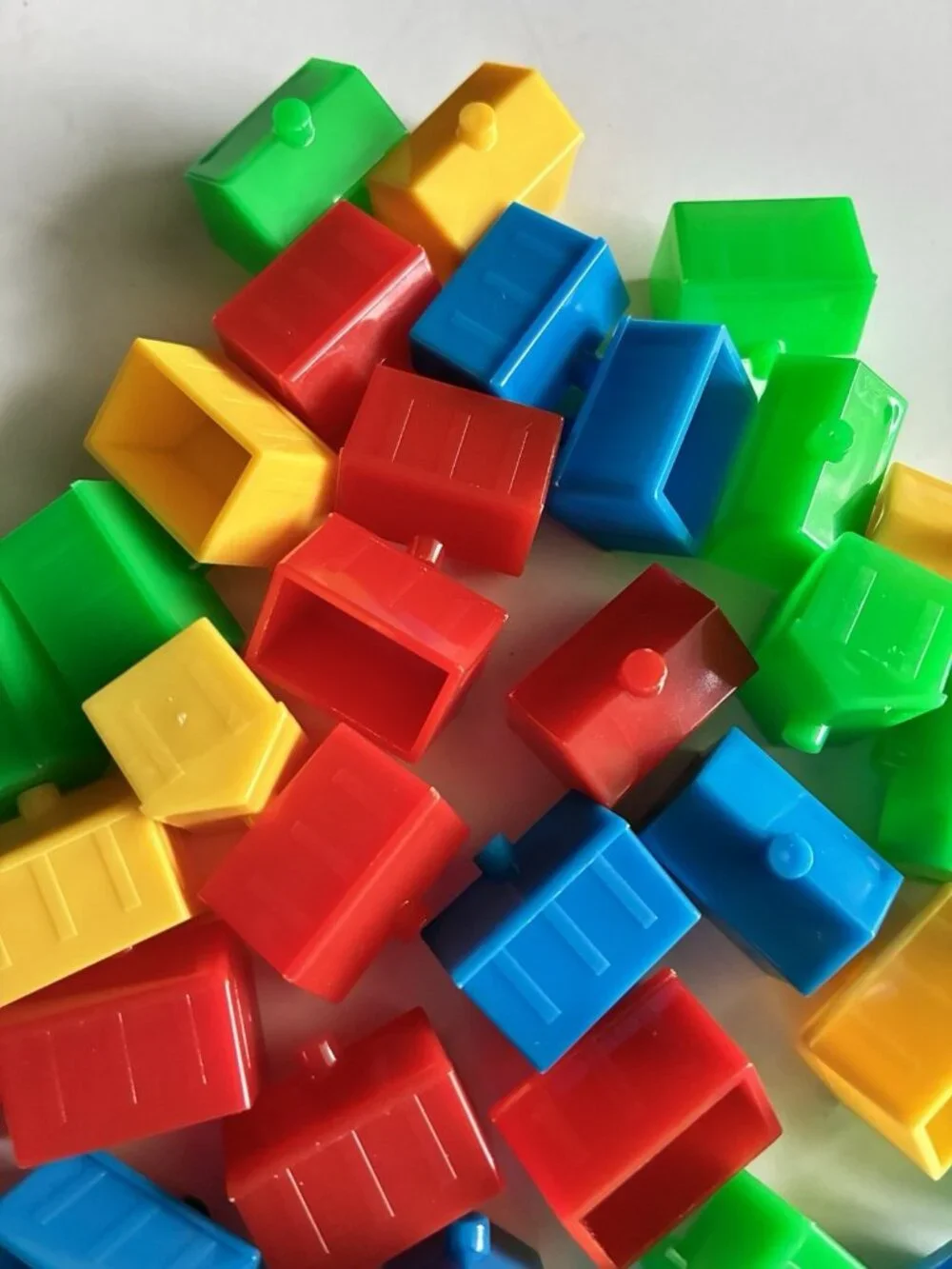 Monopoly Junior Amusement Park 37 Ticket Booths Replacement Pieces 1996 Lot